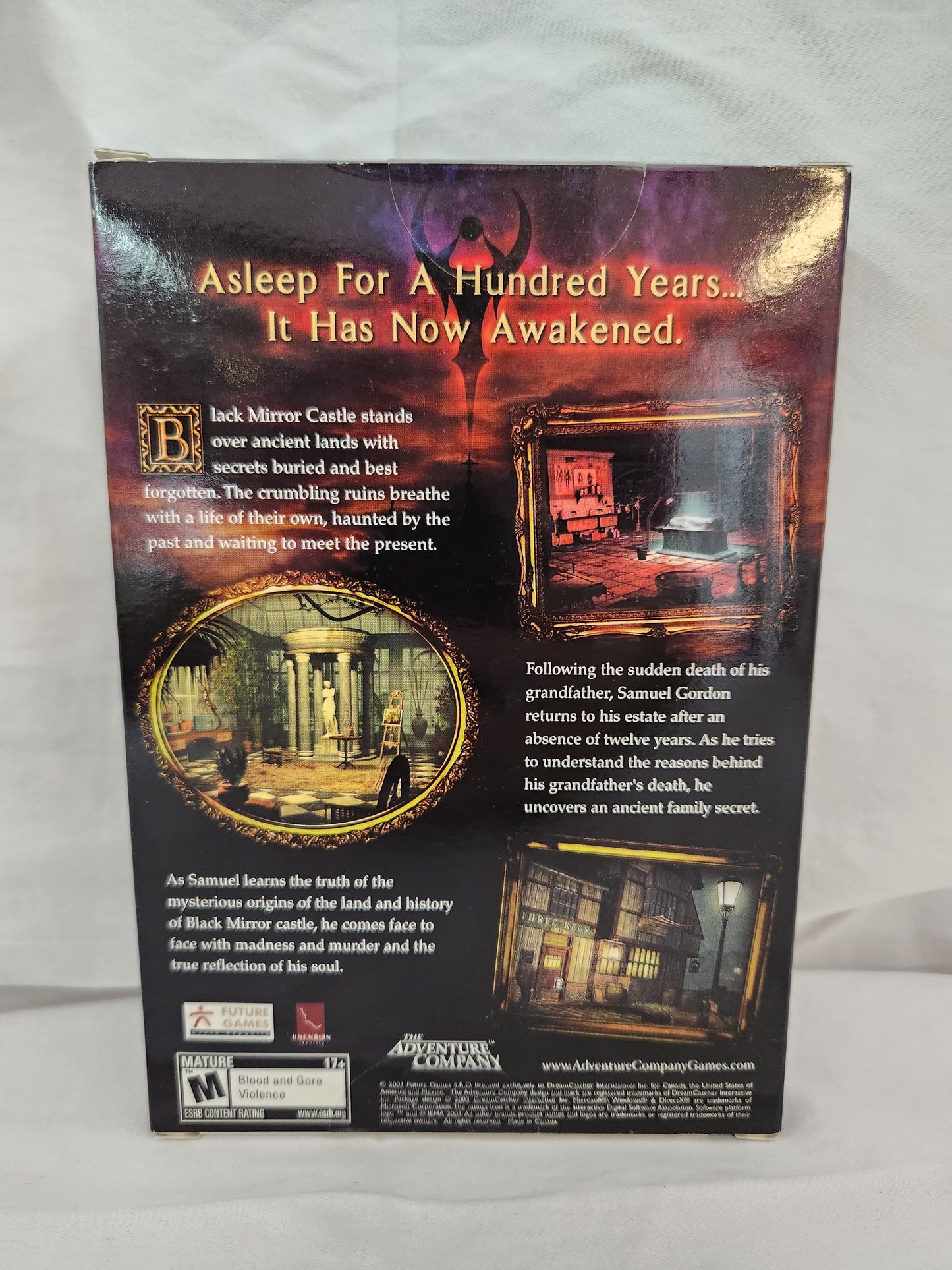 The Black Mirror PC CD-ROM Game by The Adventure Company 2003