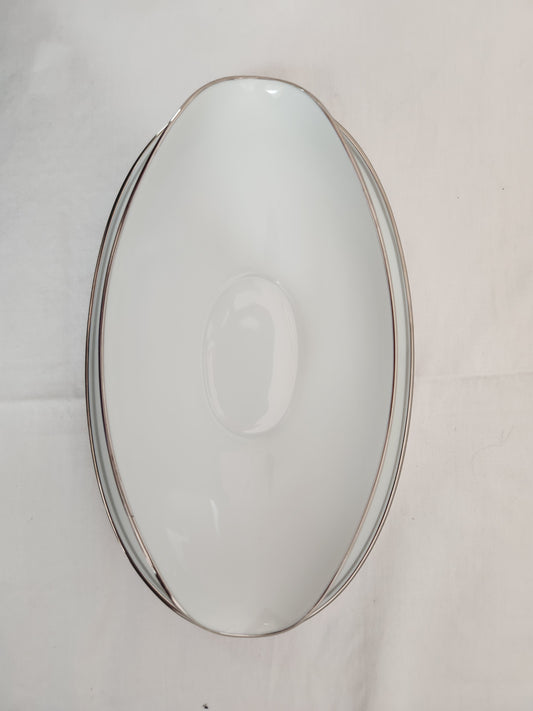 Noritake Graycliff Gravy Boat with Attached Underplate #5861