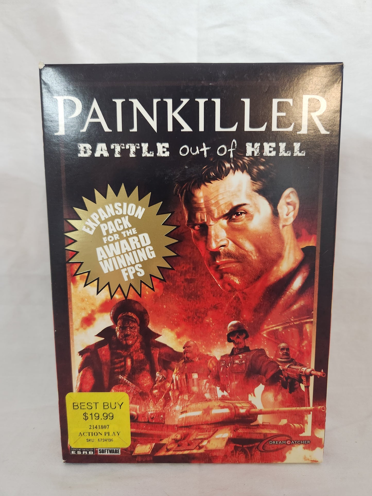 Painkiller: Battle out of Hell expansion pack PC Game (need base game to play)