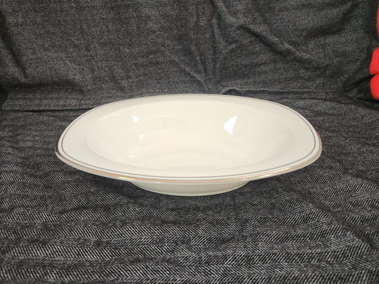 Concord Platinum 11" Oval Vegetable Bowl by Royal Doulton - #H5048