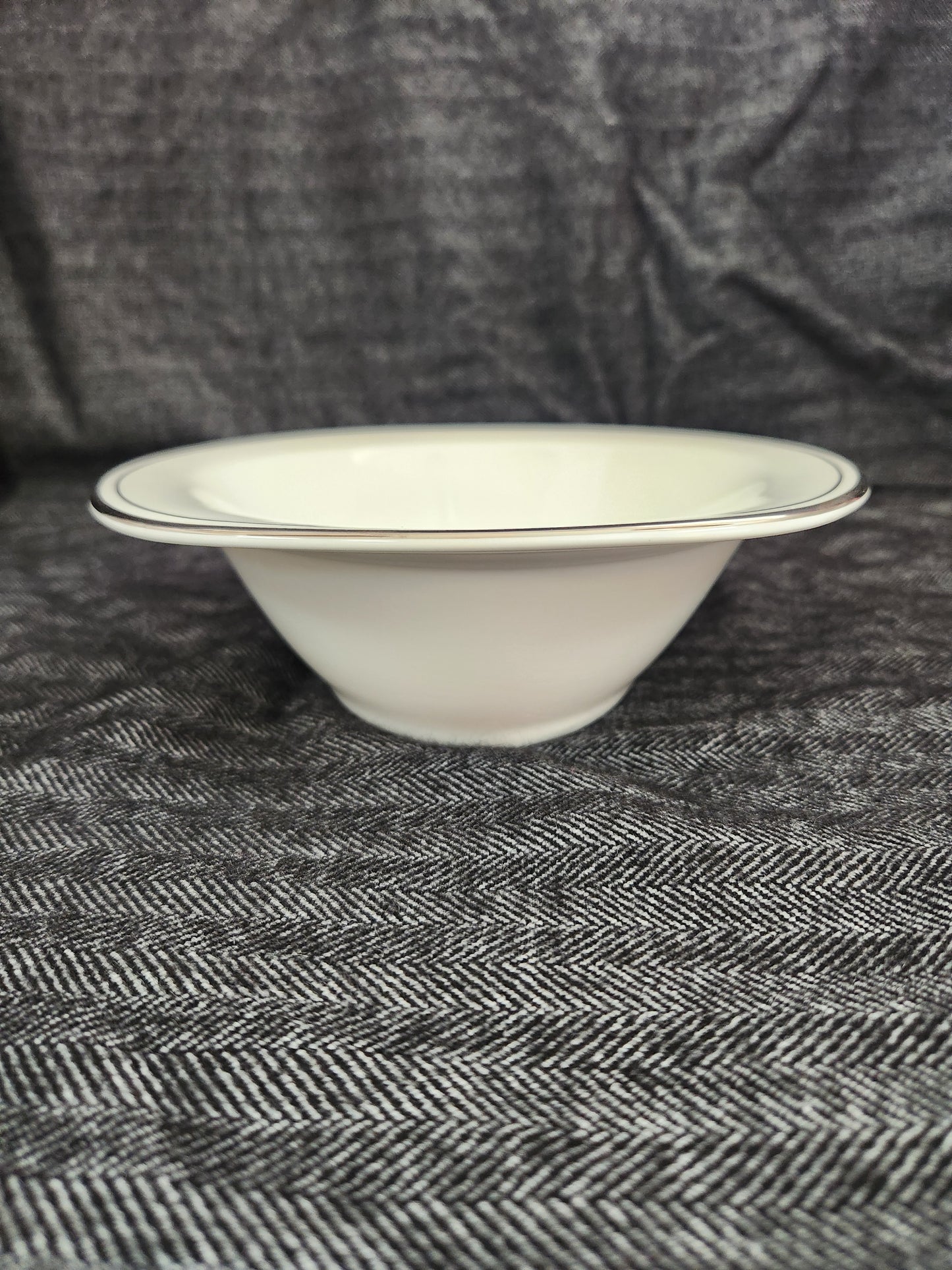 Concord Platinum 11" Oval Vegetable Bowl by Royal Doulton - #H5048