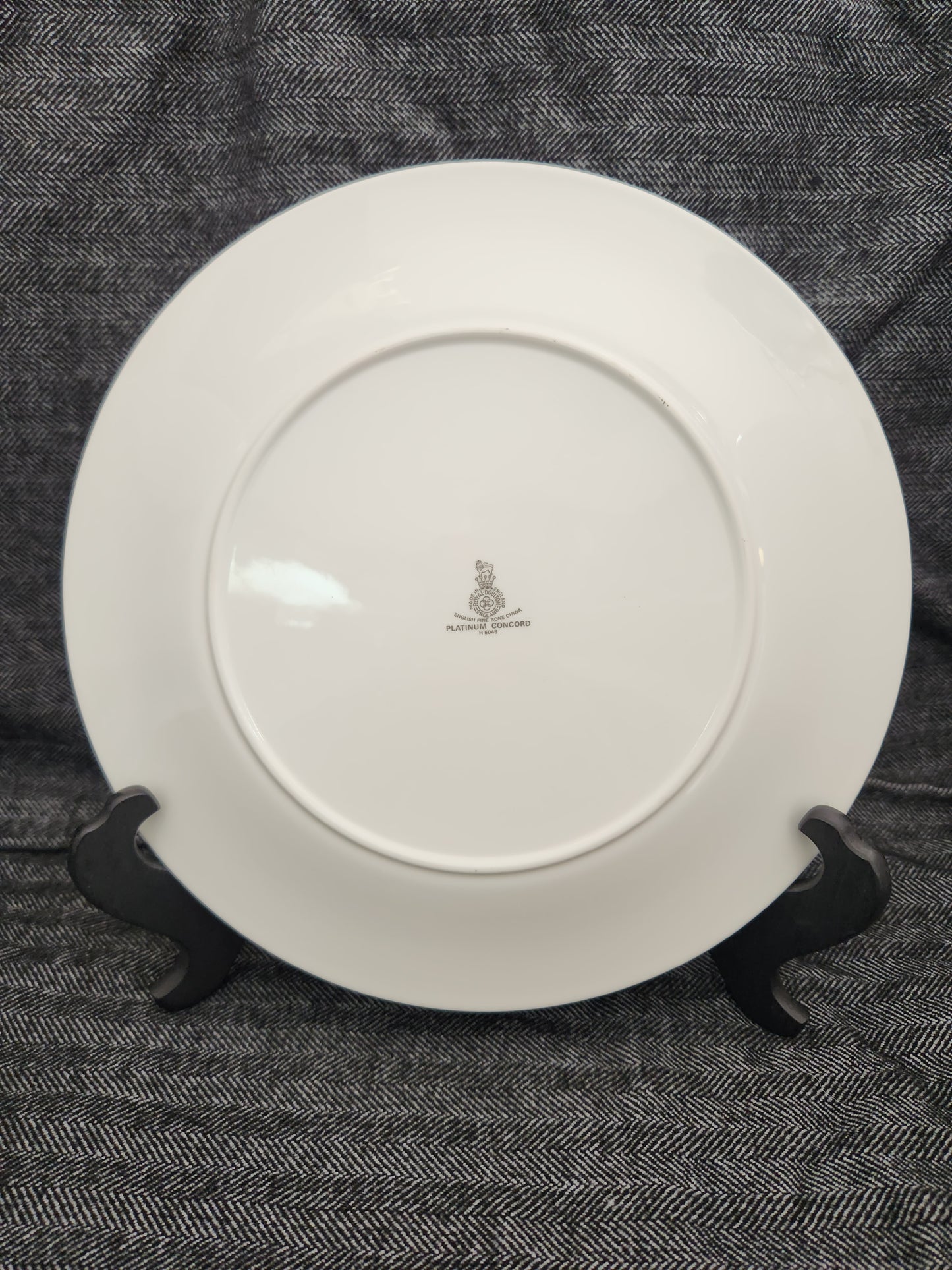 Concord Platinum 10-3/4" Dinner Plate by Royal Doulton - #H5048