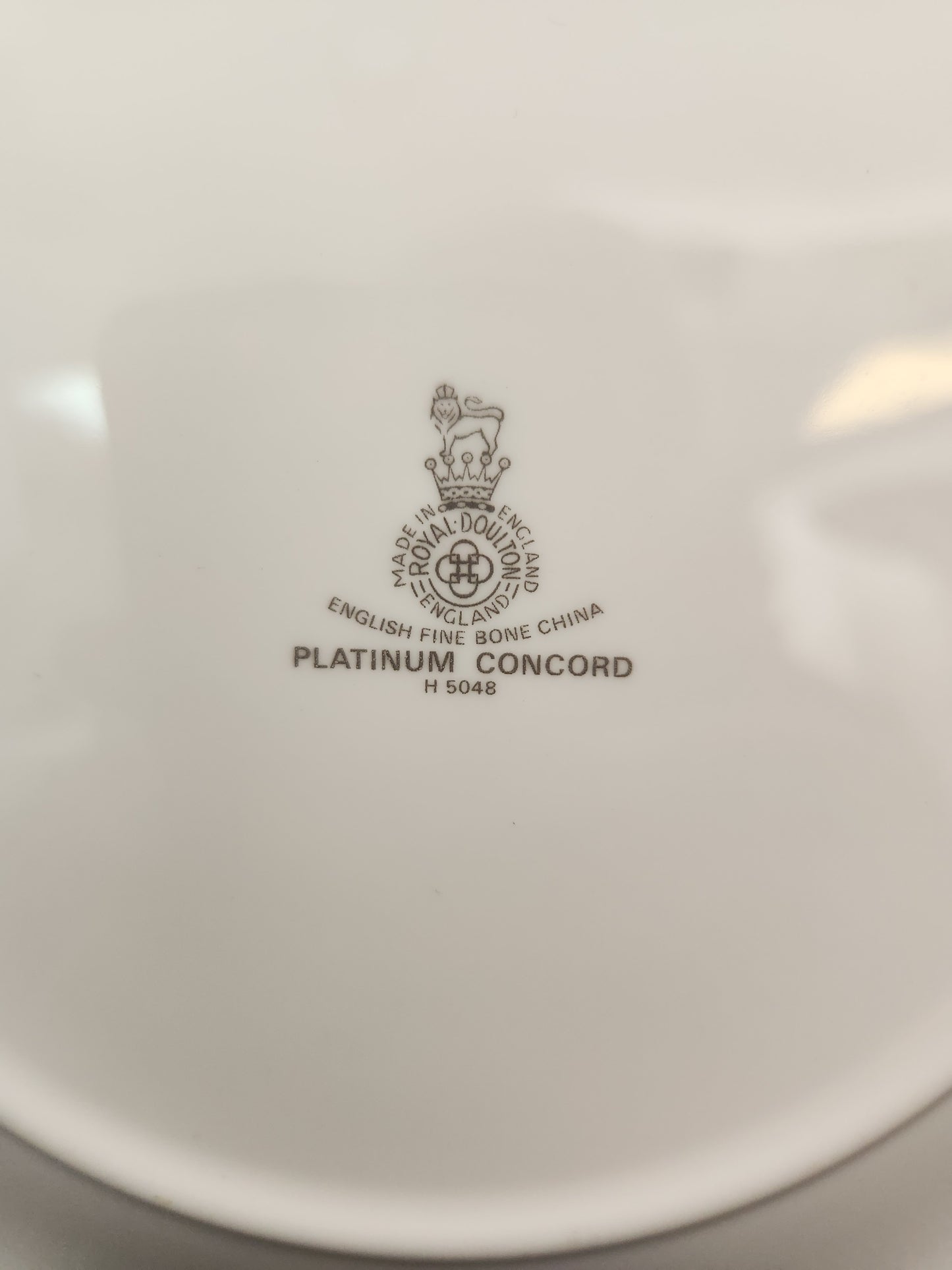 Concord Platinum 8" Salad Plate by Royal Doulton - #H5048
