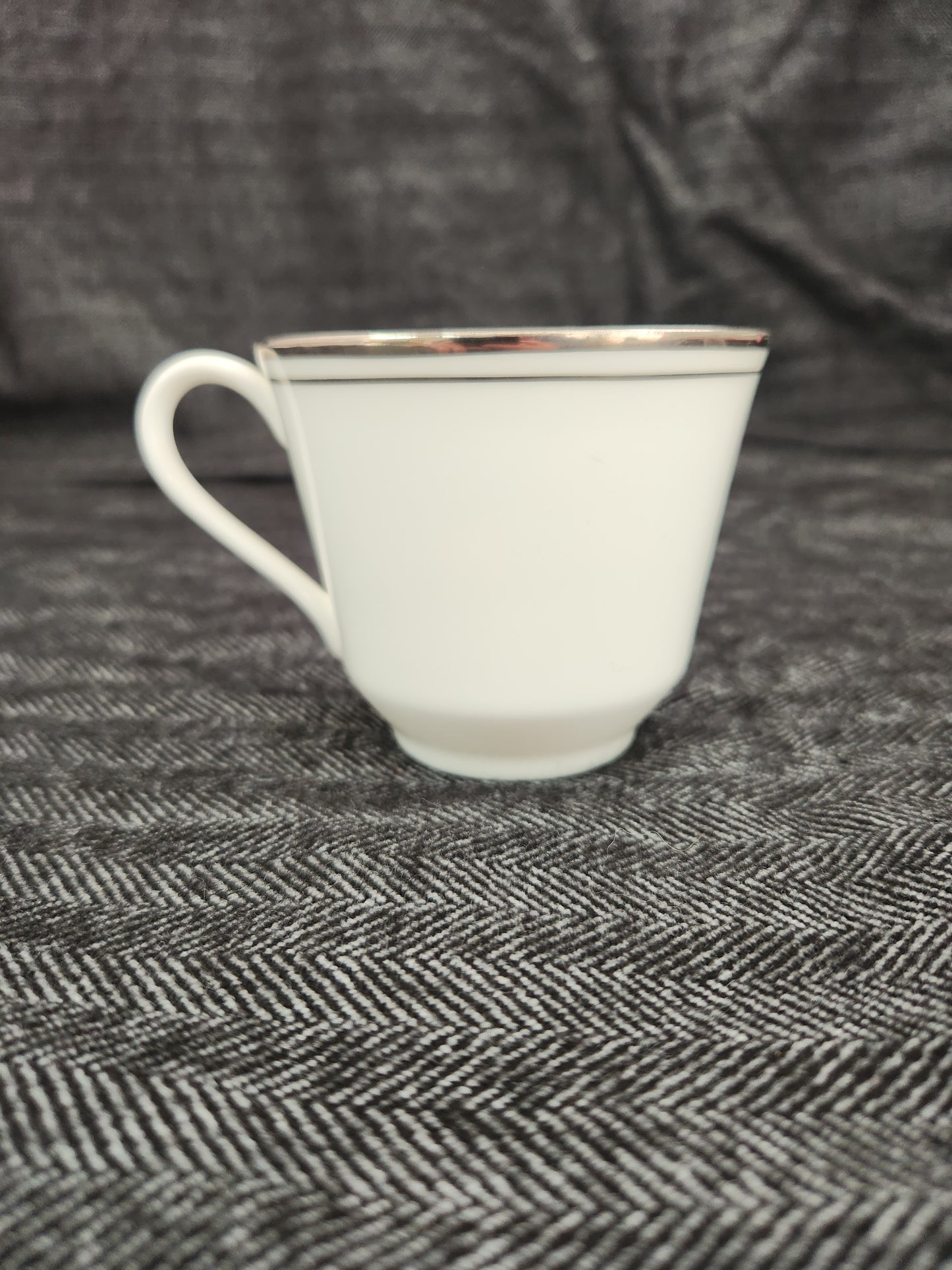 Concord Platinum Flat Cup by Royal Doulton - #H5048