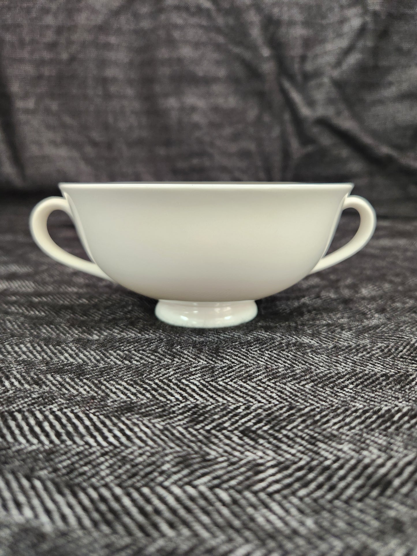 Concord Platinum Footed Cream Soup Bowl by Royal Doulton - #H5048