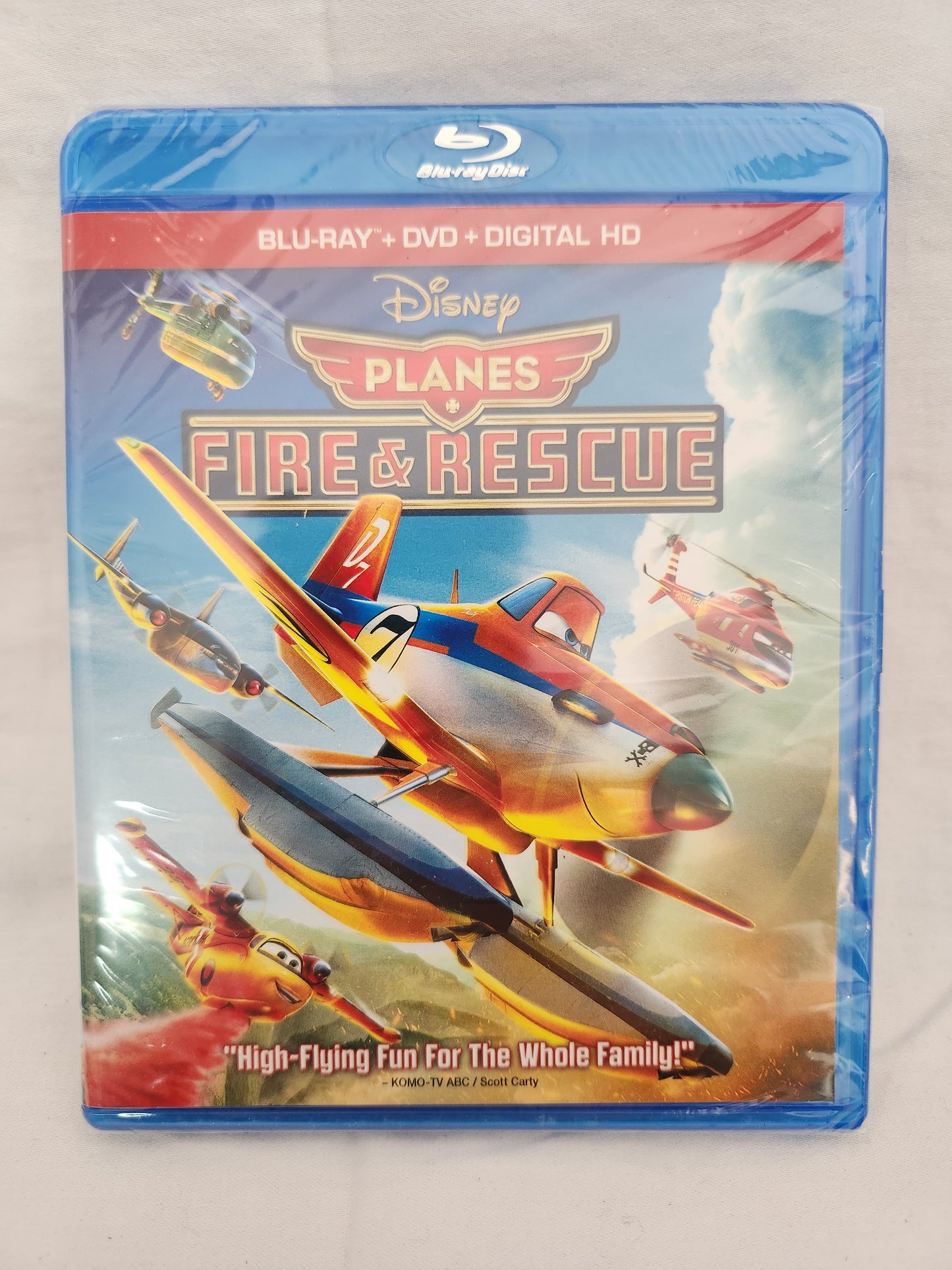 2014 Disney Planes Fire & Rescue Blu-Ray Disc
