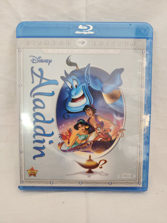 2015 Disney Aladdin Diamond Edition Blu-Ray Disc