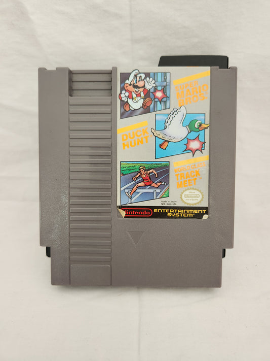 Super Mario Bros/Duck Hunt/Track Meet Nintendo Video Game NES 1985