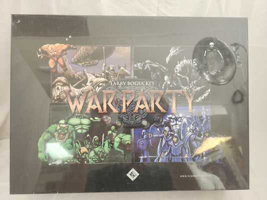 2012 Larry Bogucki's WARPARTY Board Game (factory sealed)
