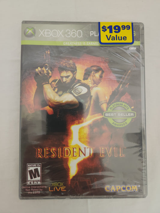 2009 XBOX 360 Platinum Hits - Resident Evil