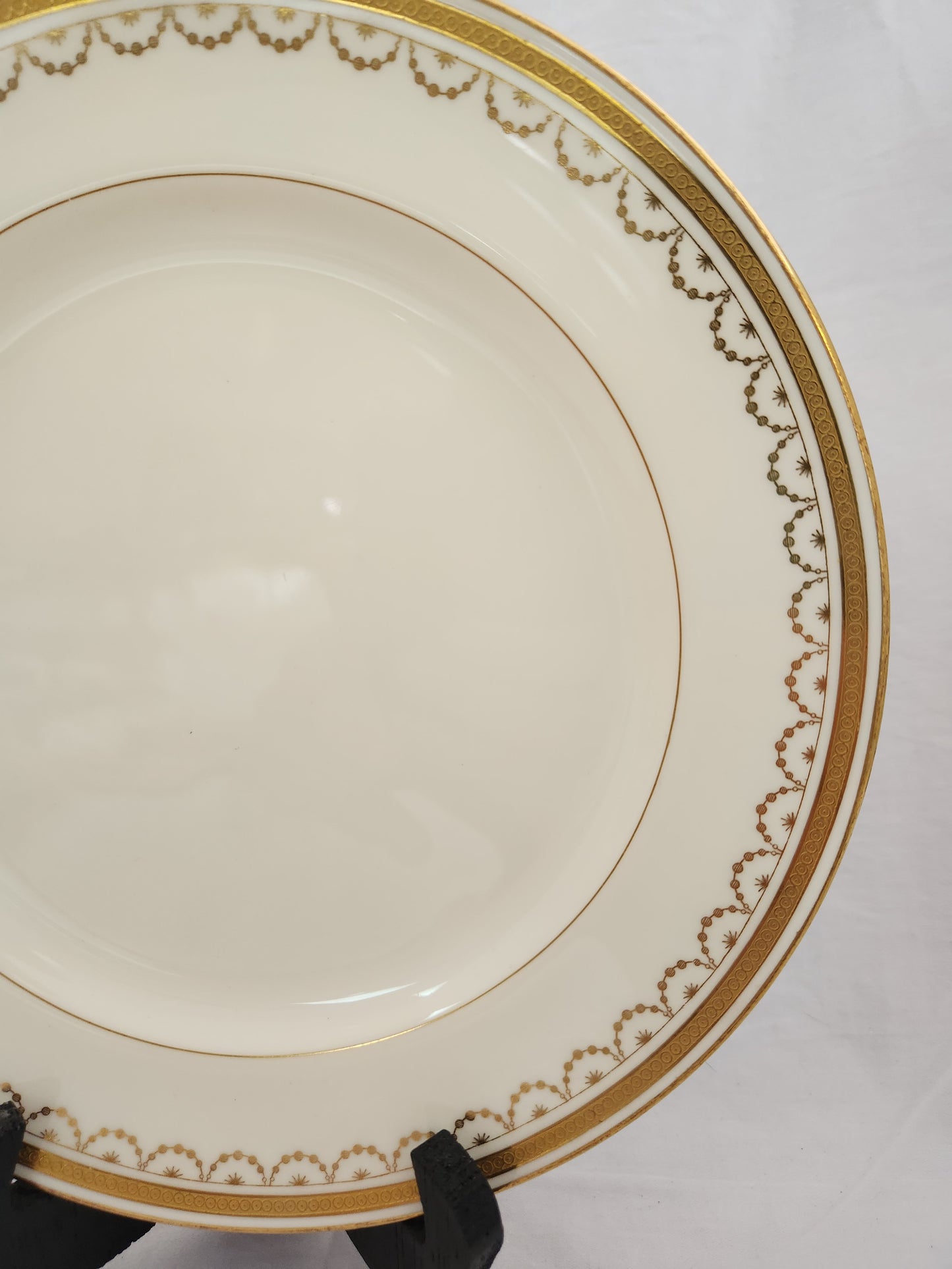 Rare - Davis Collamore 9" Minton Gilt Encrusted Luncheon Plate #5485