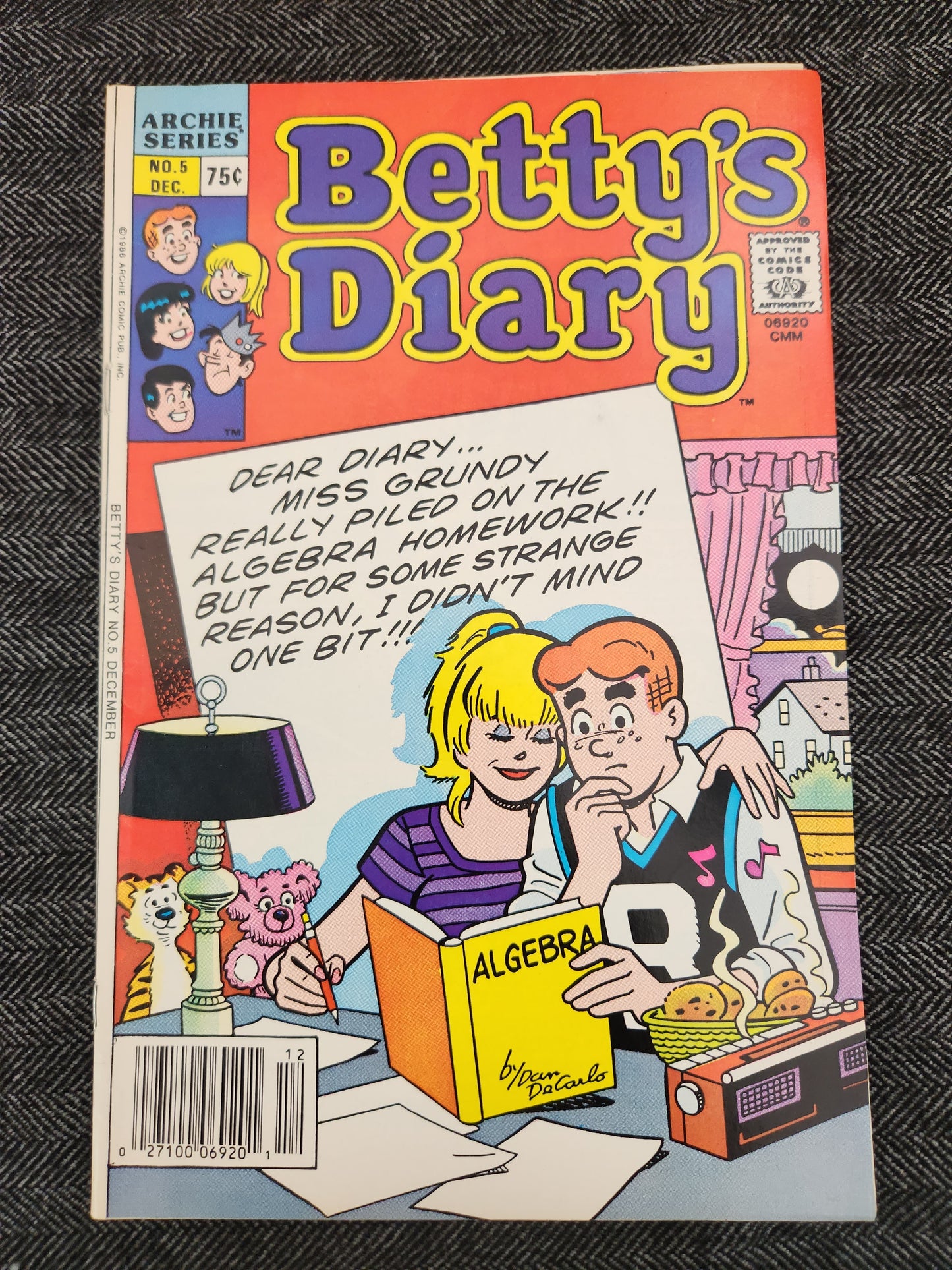 1986 Archie Series: Betty's Diary #5