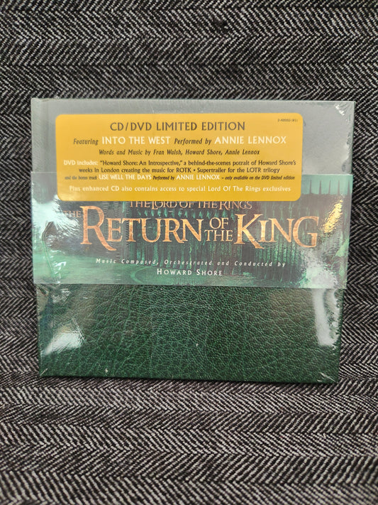 2003 The Lord of the Rings: The Return of the King CD/DVD Limited Edition Sound Track