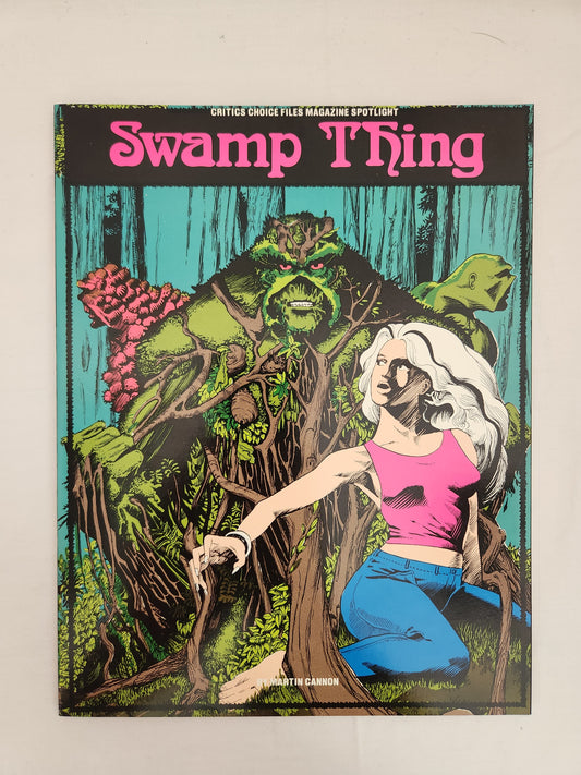 1987 Swamp Thing: Critics Choice Files Magazine Spotlight by Martin Cannon