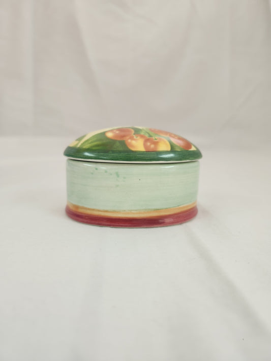 Villeroy & Boch French Country 2-3/4" Cherry Trinket Box