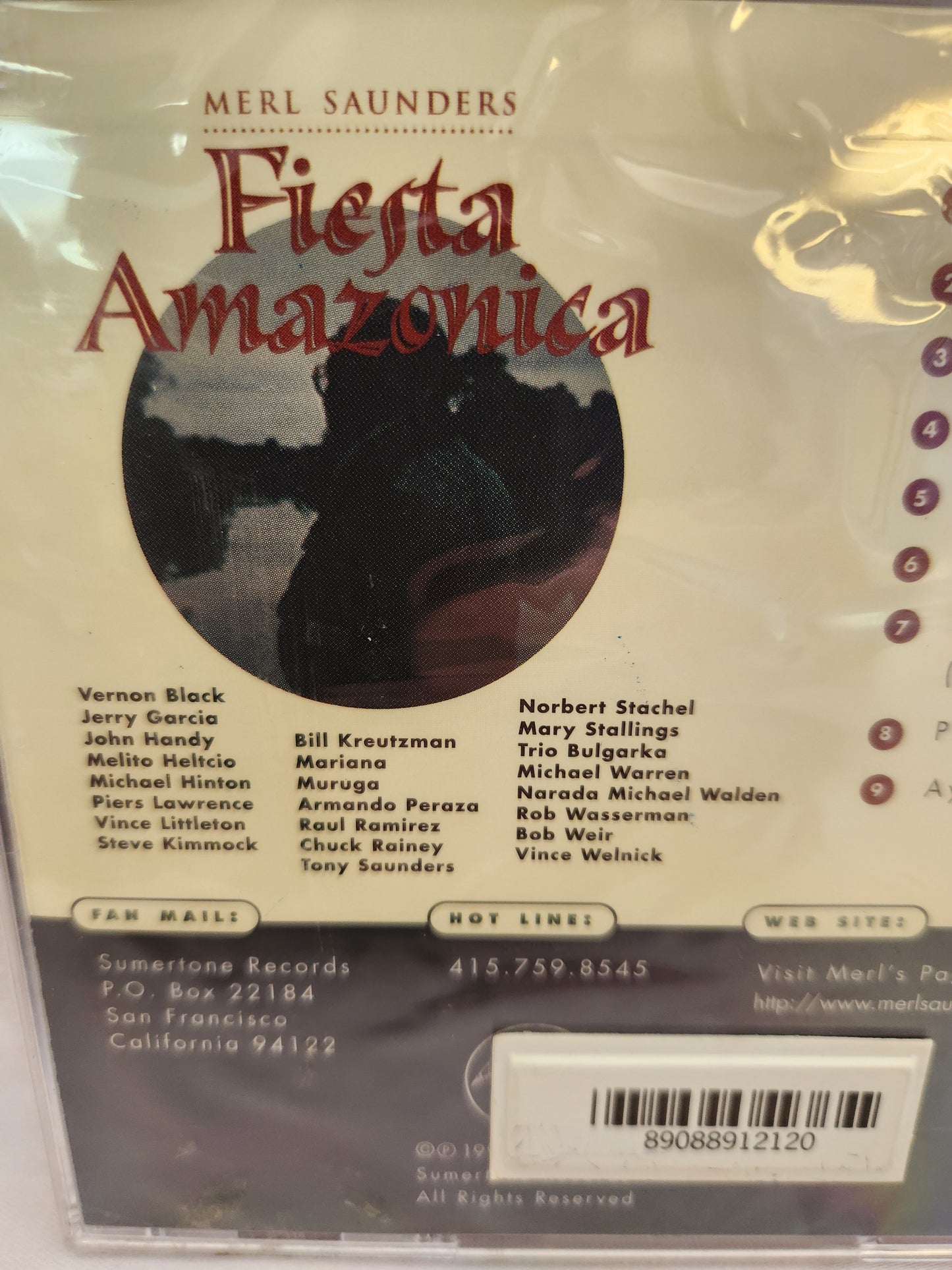 1997 - Merl Saunders: Fiesta Amazonica CD