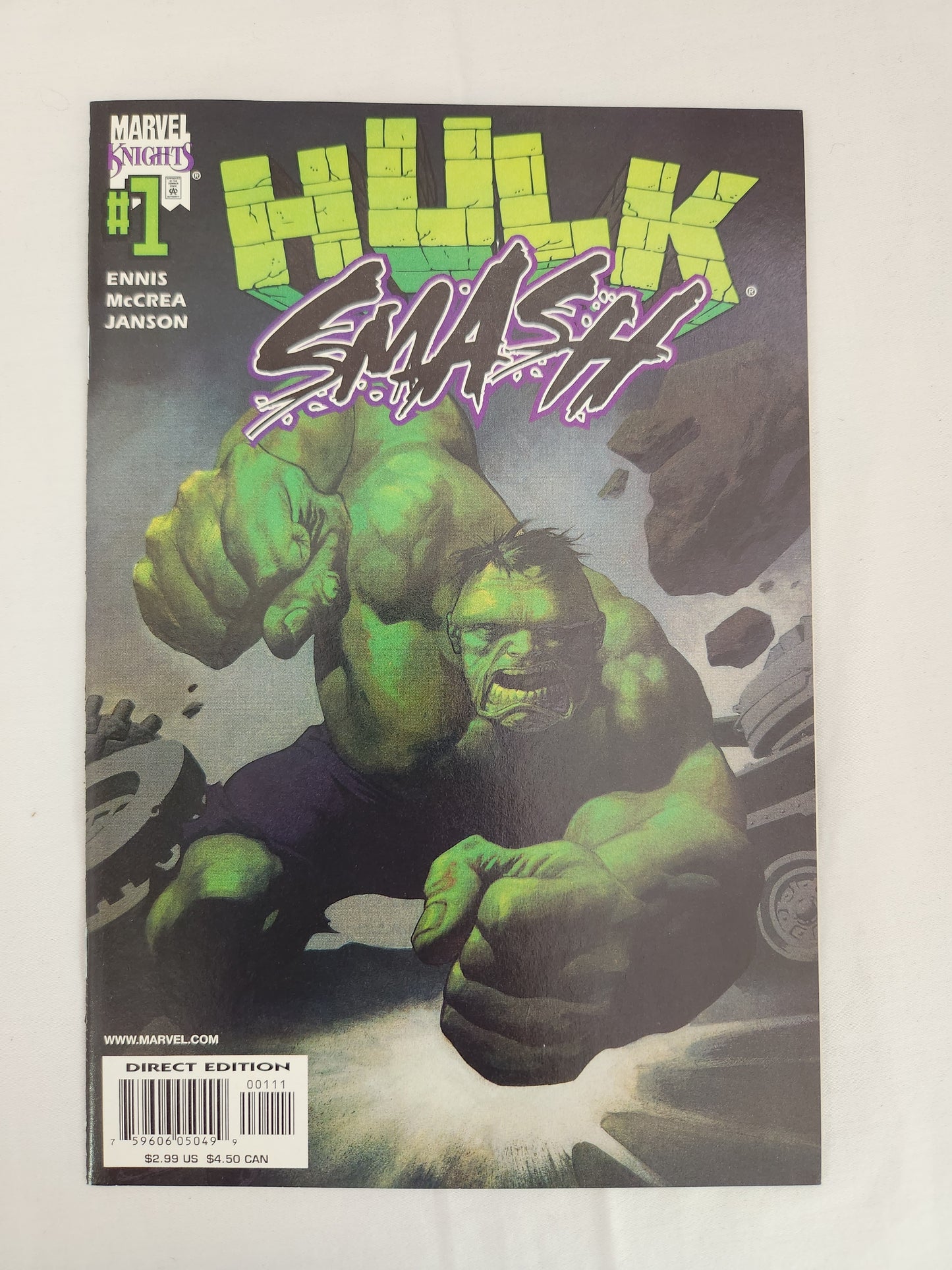Hulk Smash! #1 & #2 Comic Books - NM Condition