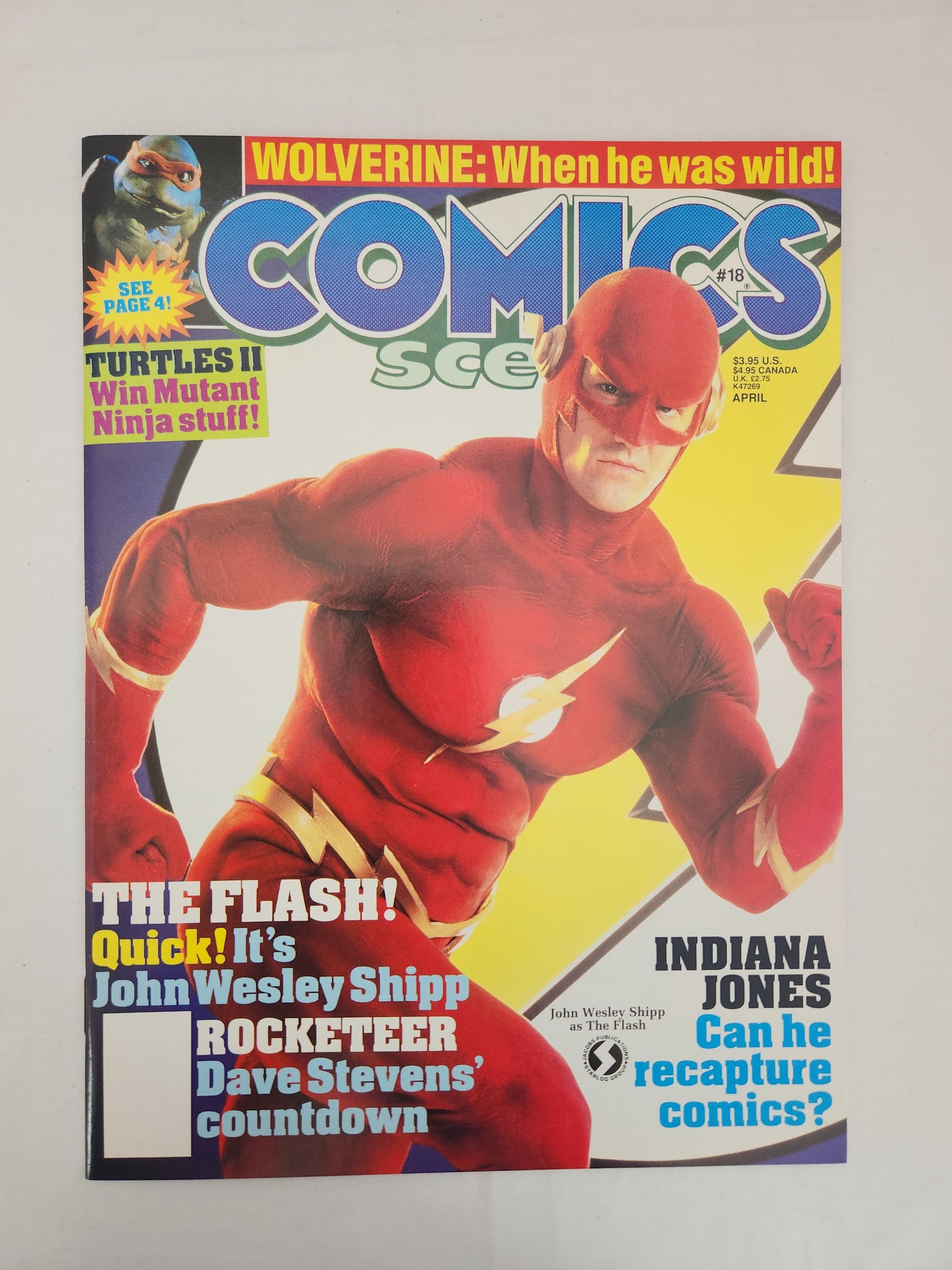 Comics Scene Magazine #18, 19 & 21 - VF+ Condition
