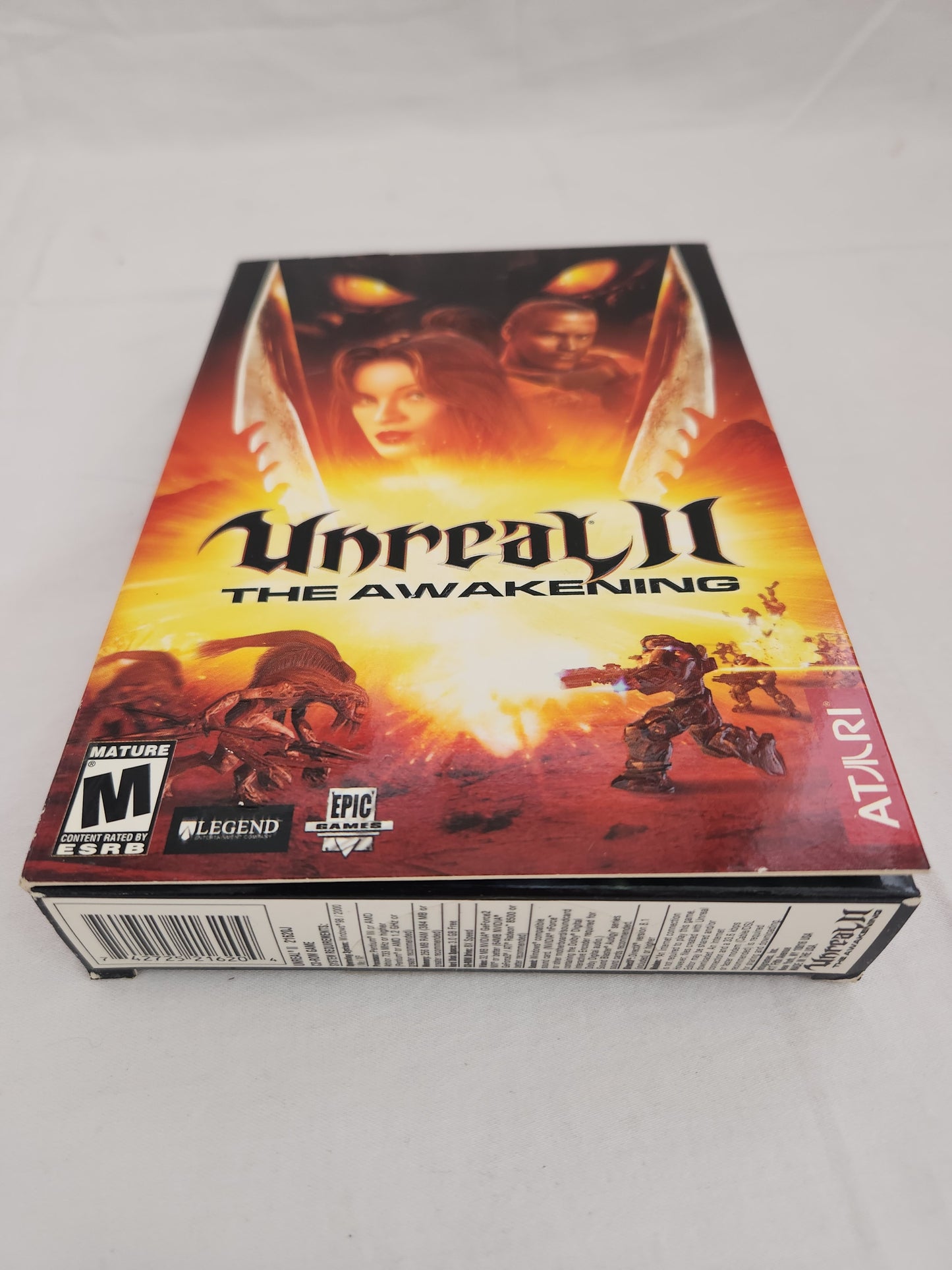 Unreal II: The Awakening PC CD-ROM Game small box - Sealed