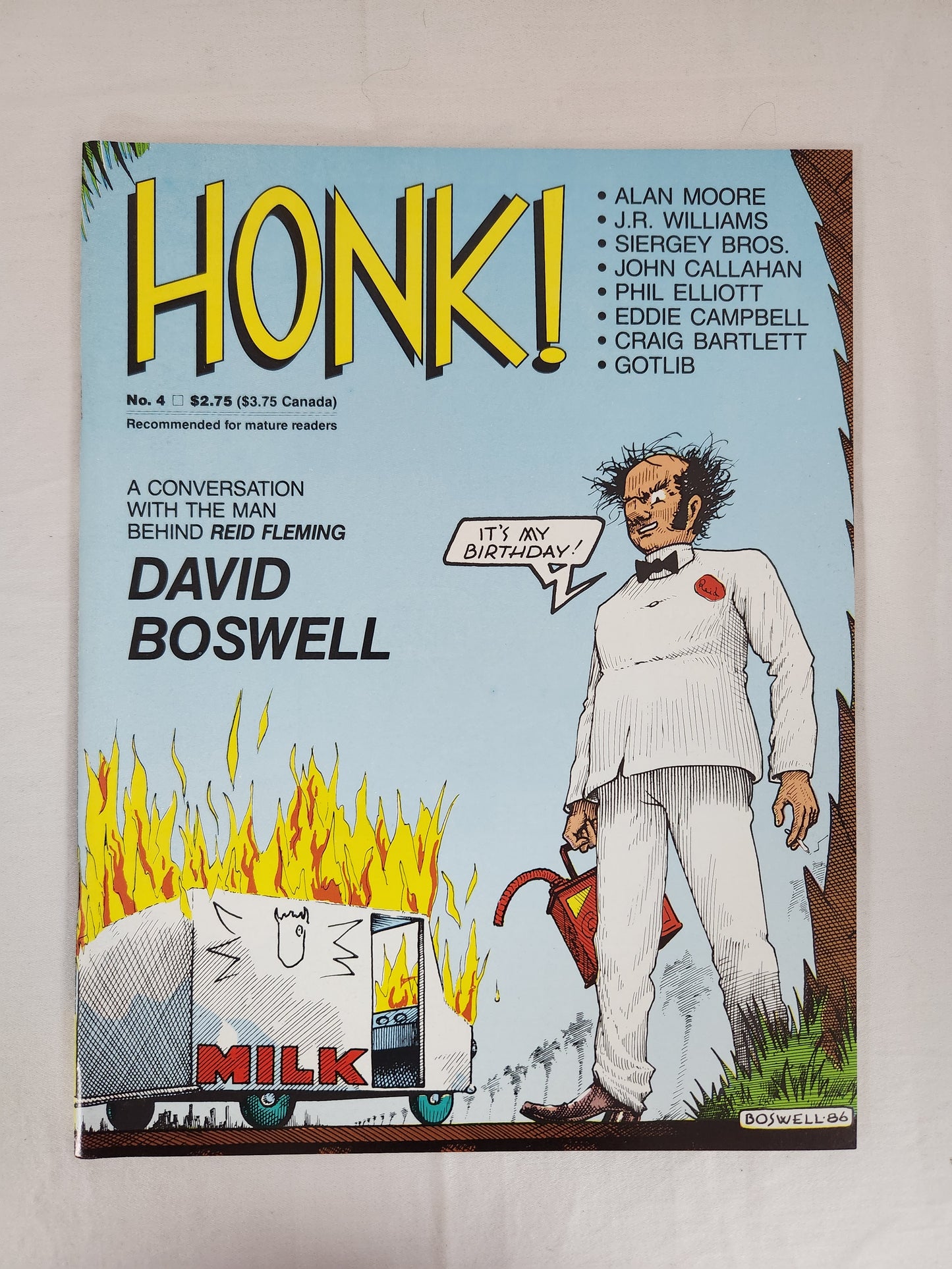 HONK! Magazine #4 - VF condition
