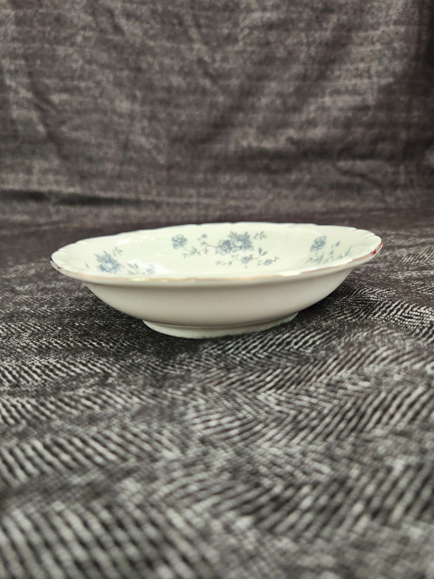 Blue Garland by JOHANN HAVILAND Berry Bowl (Bavaria Backstamp)