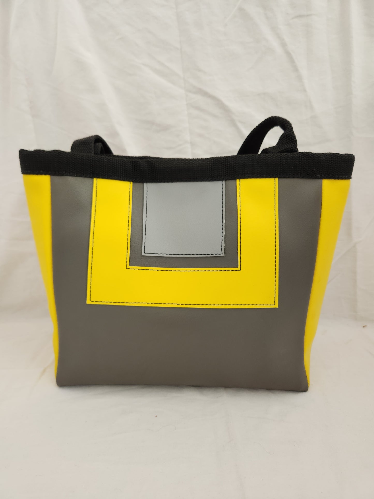 Holly Aiken Yellow/Gray Tote Bag