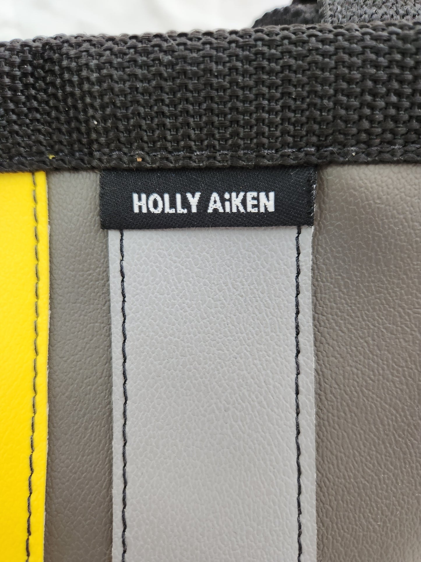 Holly Aiken Yellow/Gray Tote Bag