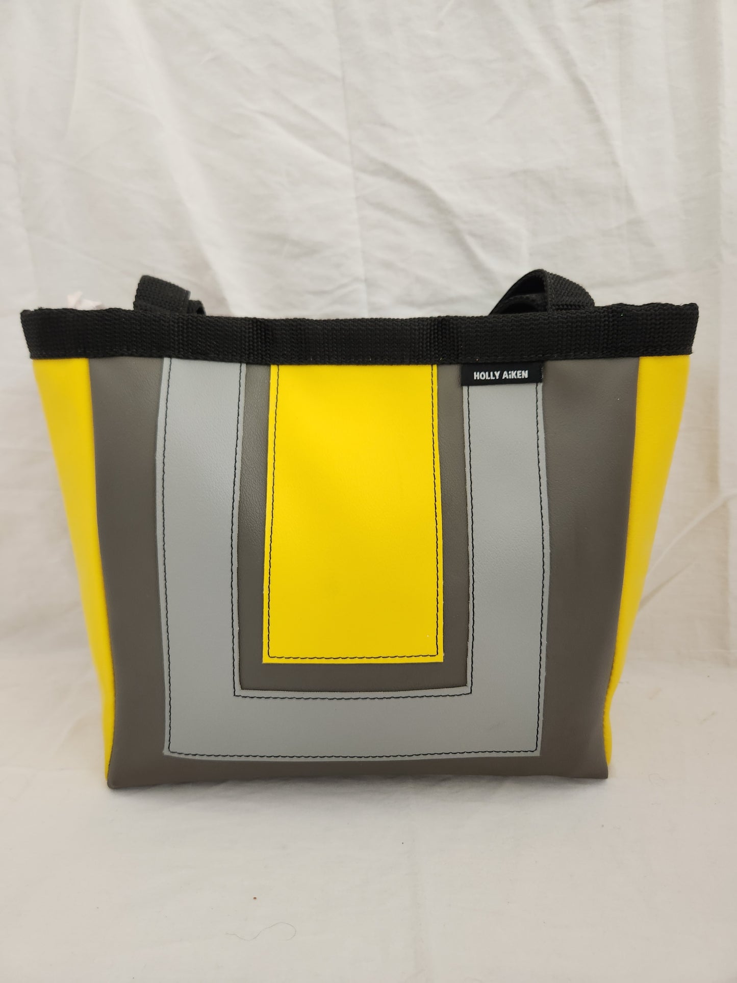 Holly Aiken Yellow/Gray Tote Bag