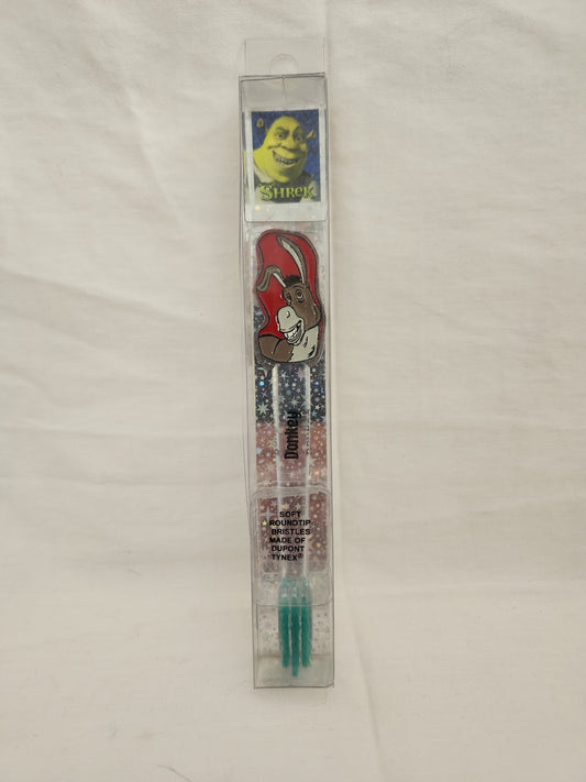 2001 - World Trend kid's Shrek "Donkey" 5-3/4" Toothbrush #39090