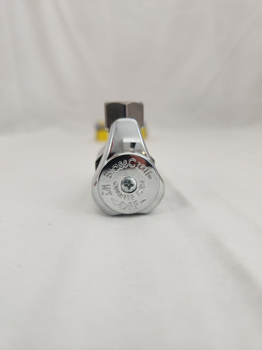 Brasscraft G2PS19X C1 1/2 in. 3/8 in. Brass Shut-Off Valve (box damaged)