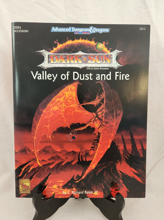 Advanced Dungeons & Dragons - Dark Sun Reference: Valley of Dust and Fire - DSR4 2413