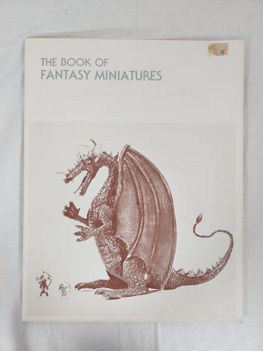 RARE 1978 D&D - The Book of Fantasy Miniatures by Ed Konstant (Little Soldier Games)