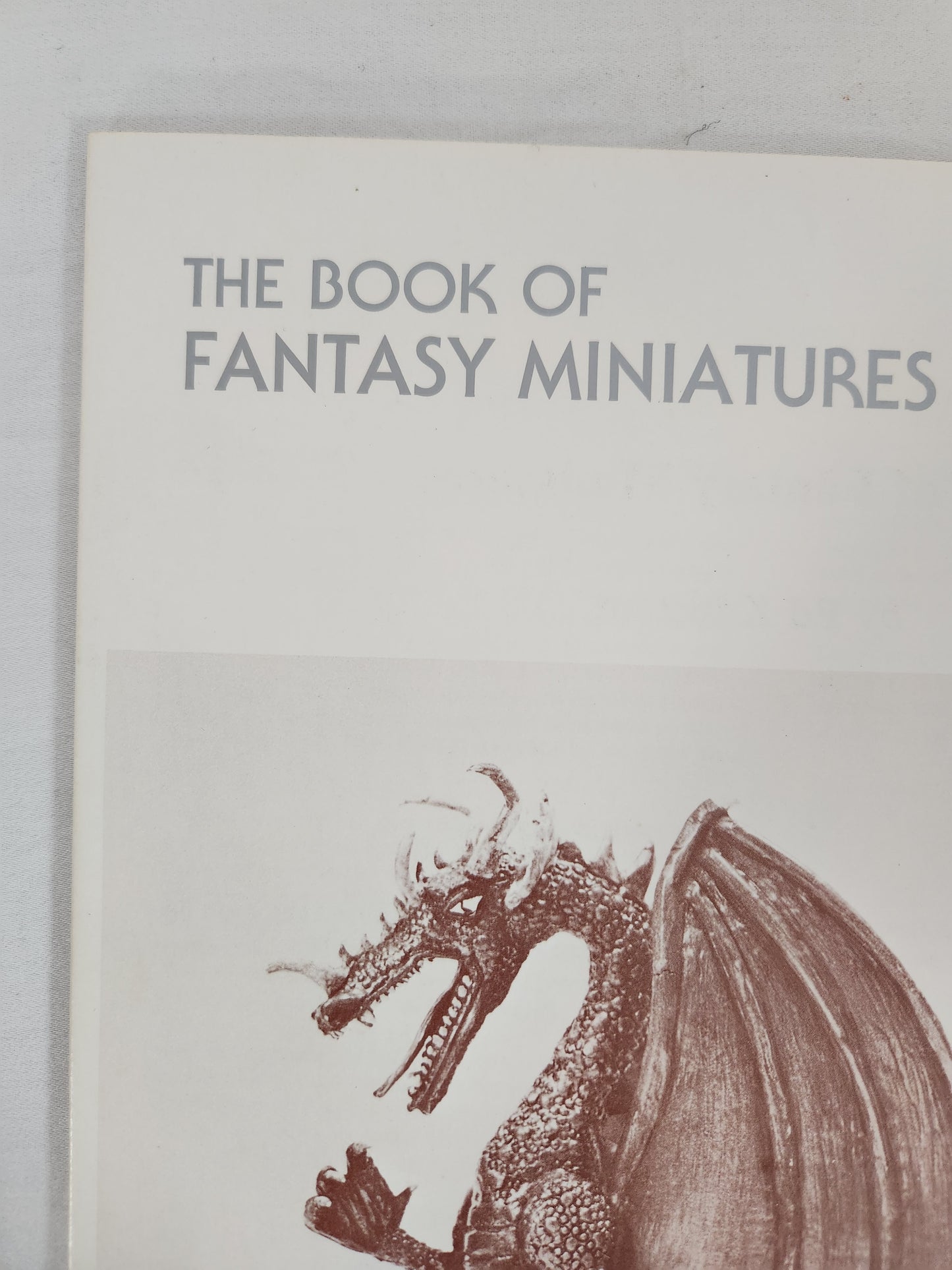 RARE 1978 D&D - The Book of Fantasy Miniatures by Ed Konstant (Little Soldier Games)