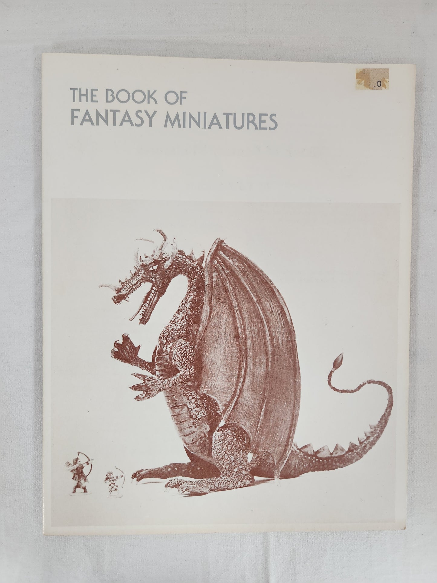 RARE 1978 D&D - The Book of Fantasy Miniatures by Ed Konstant (Little Soldier Games)