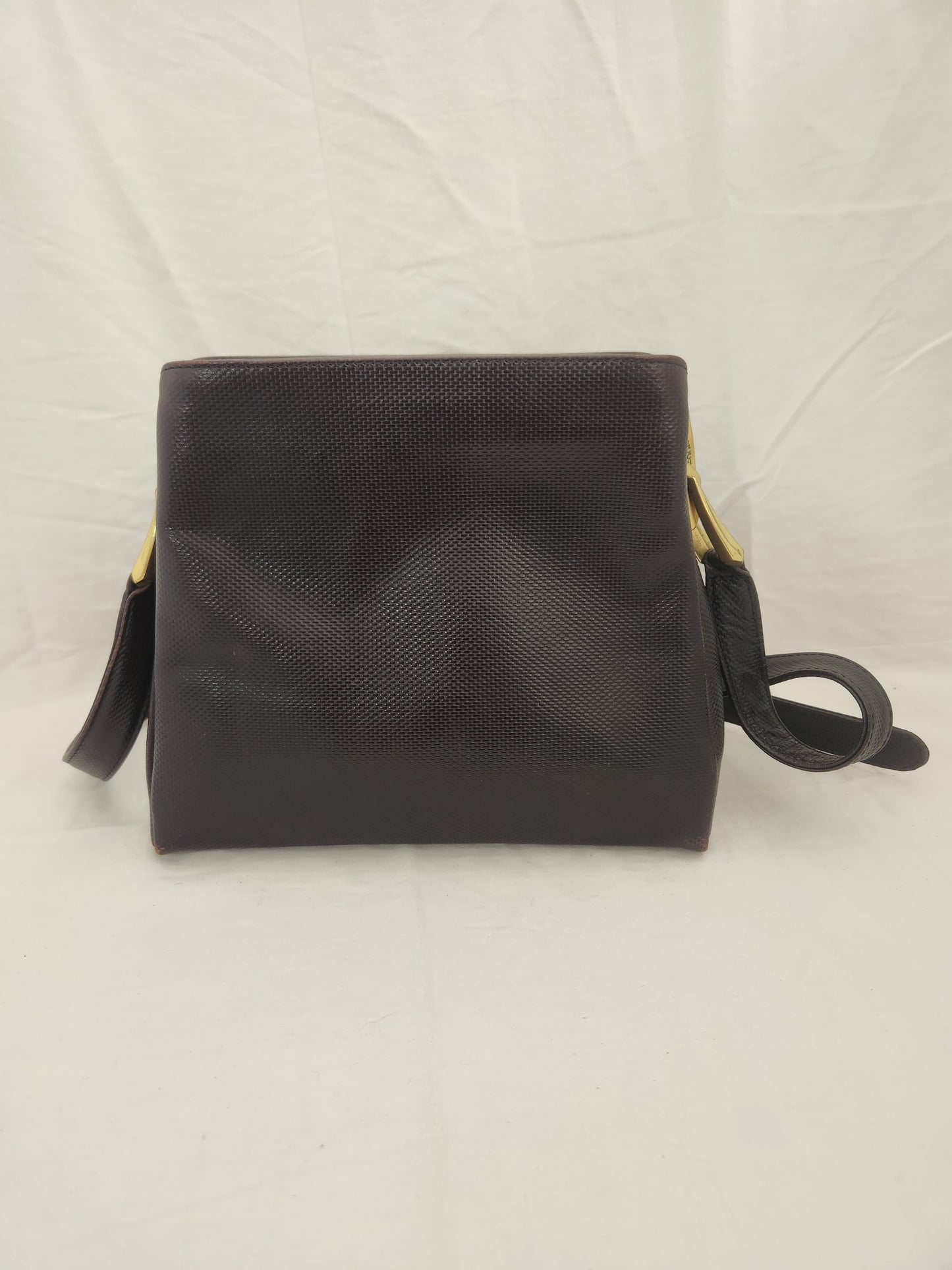 De Vecchi Black Crossbody Bag