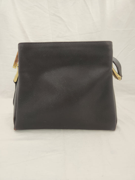 De Vecchi Black Crossbody Bag