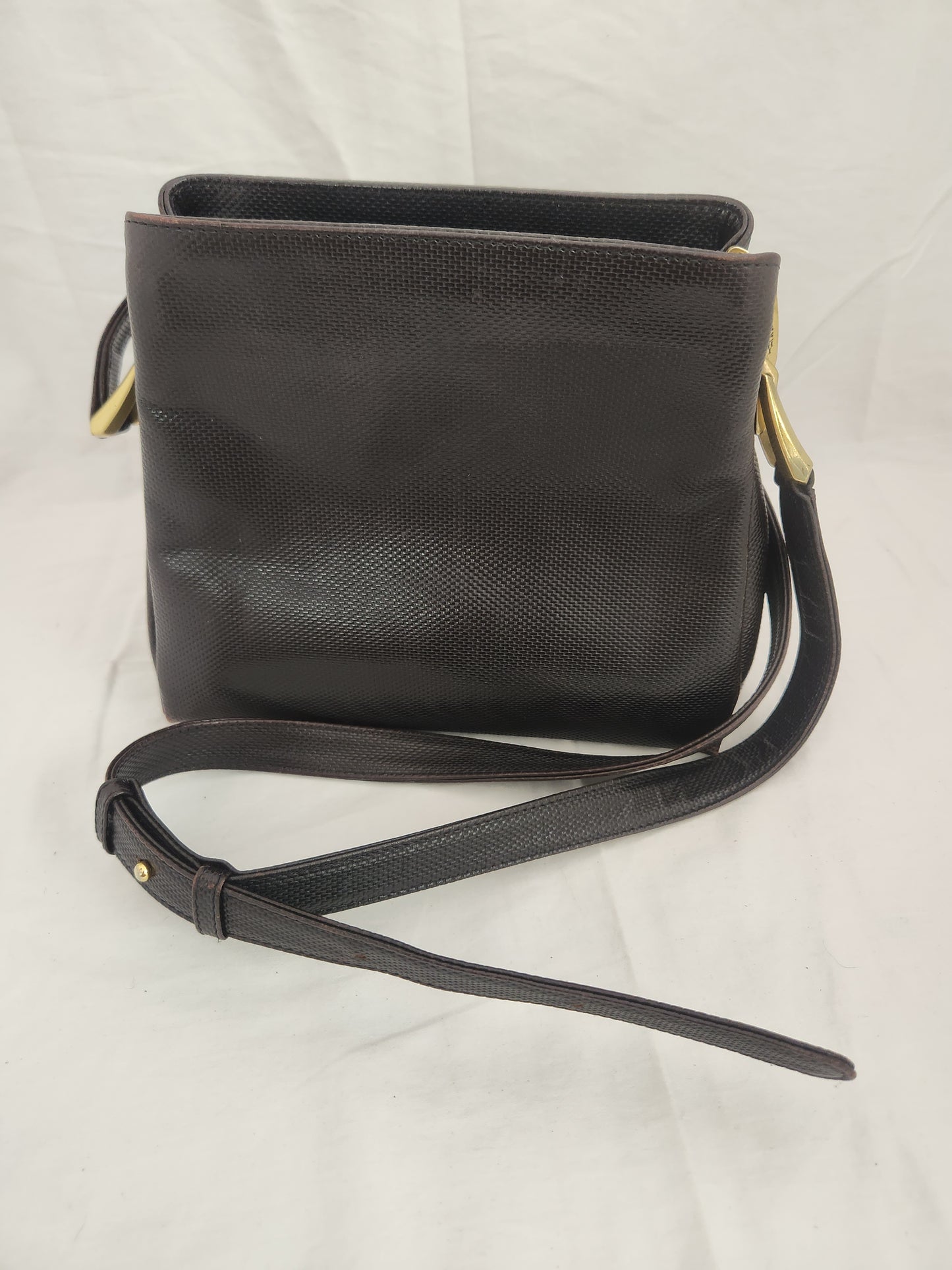 De Vecchi Black Crossbody Bag