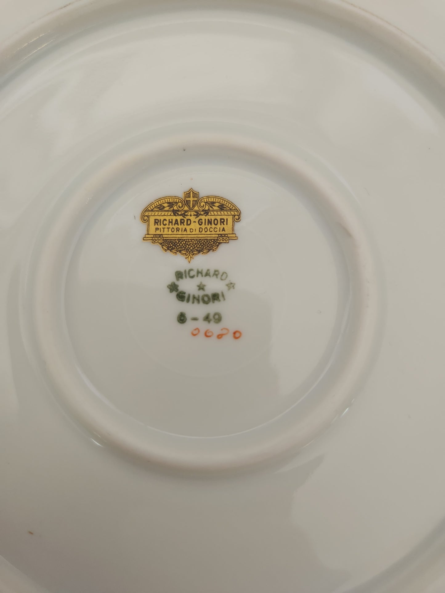 Rare - 0680 by RICHARD GINORI Breakfast Cup & Saucer