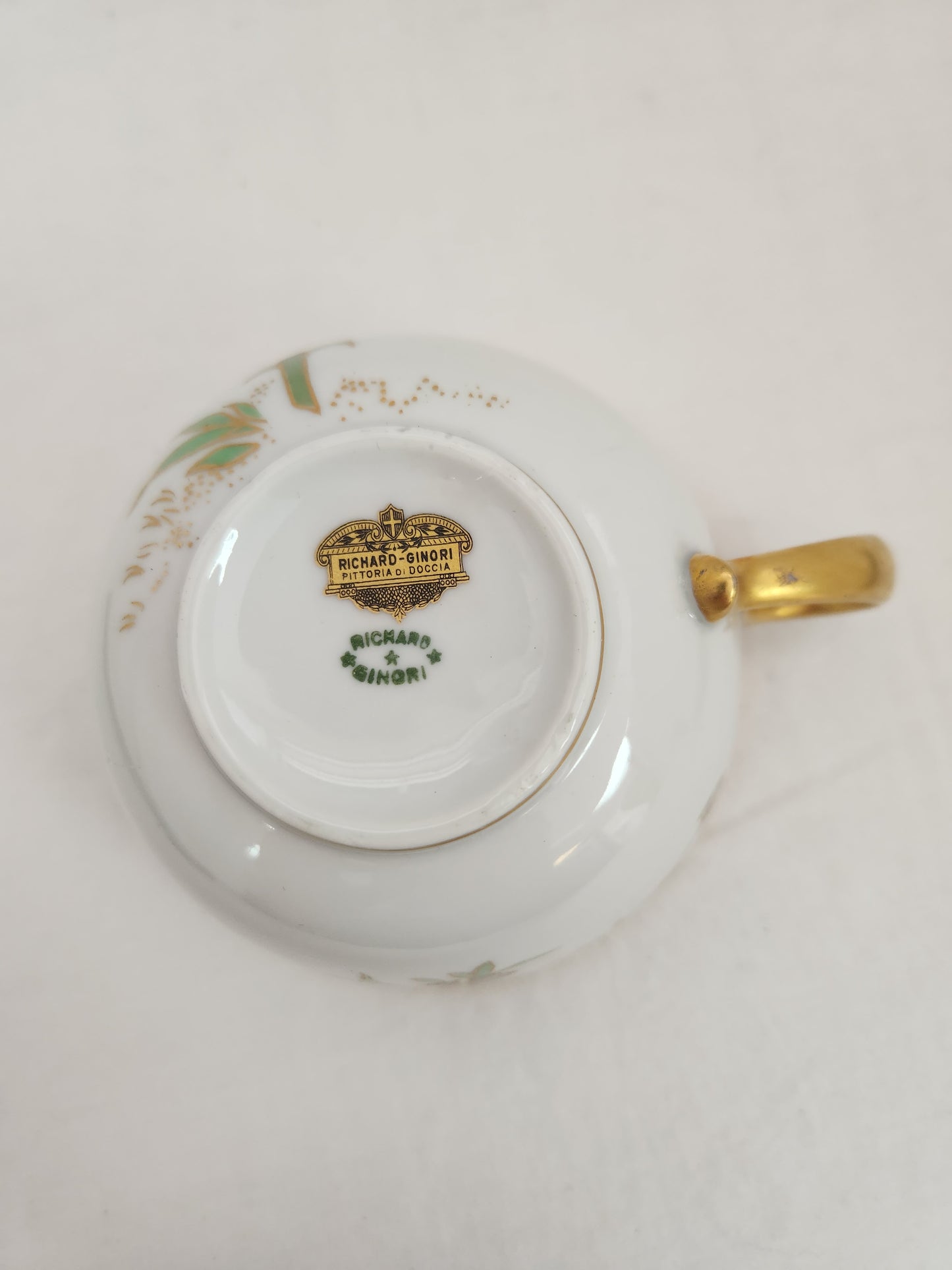 Rare - 0680 by RICHARD GINORI Breakfast Cup & Saucer