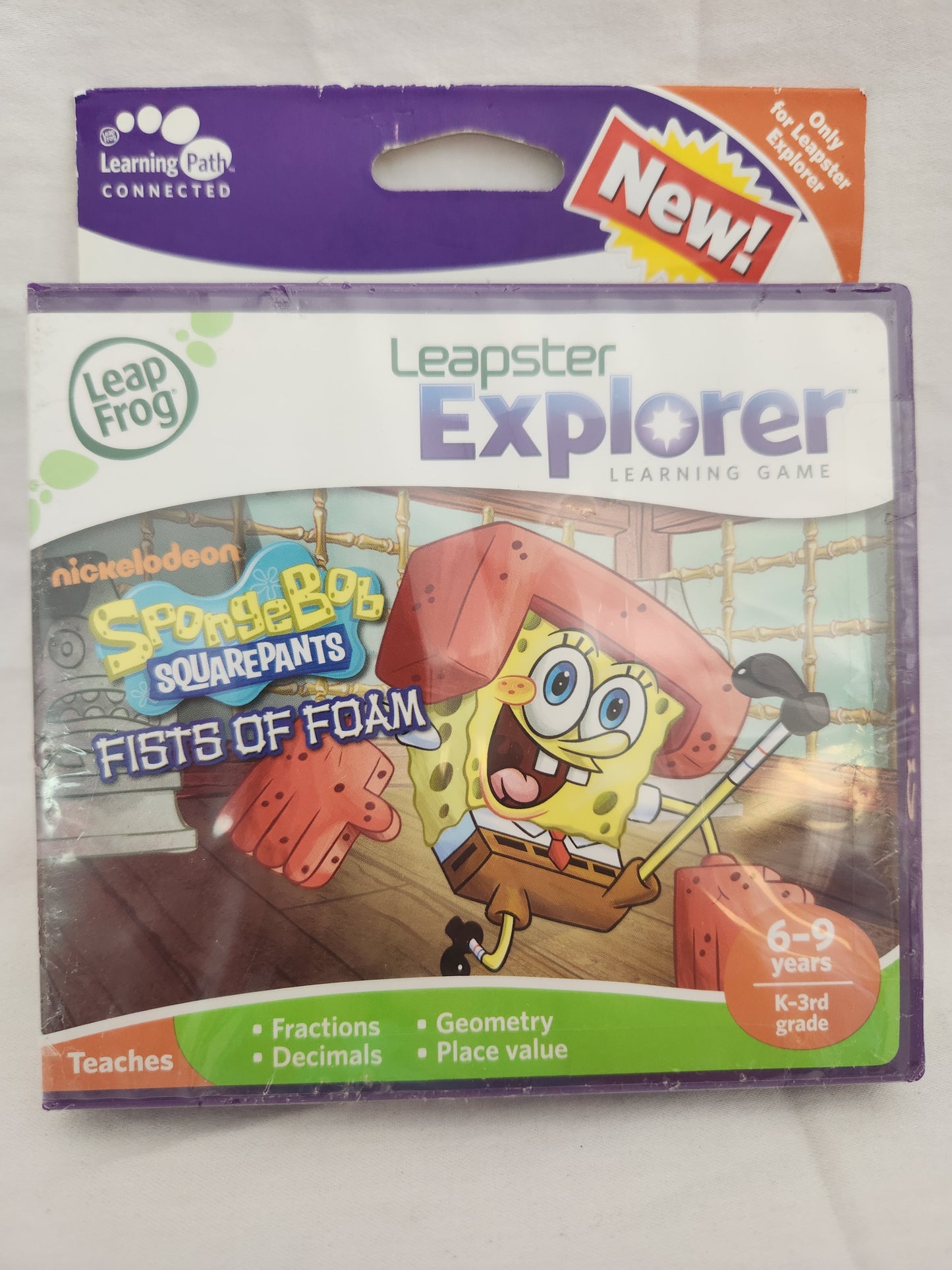 LeapFrog Leapster Spongebob Squarepants Learning Game