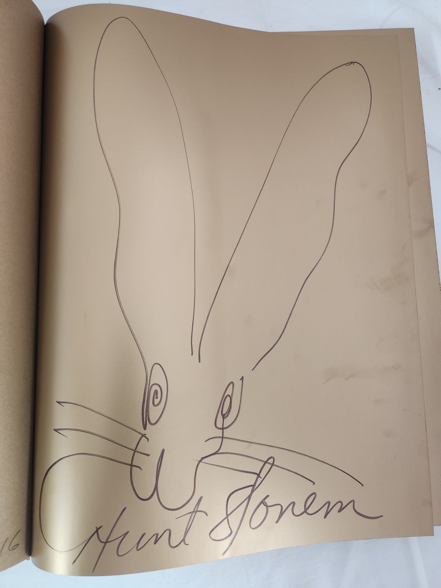 RARE - Bunnies by Hunt Slonem (Signed by Author)