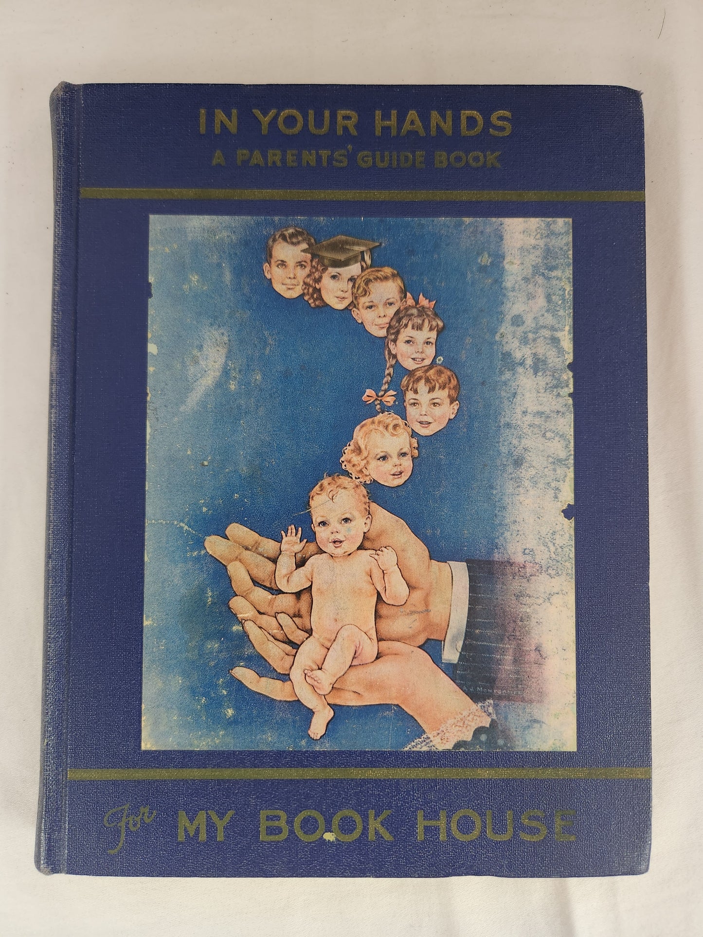 1937 My Book House Children's Rhymes and stories 12 Volume Set plus Parents Guide