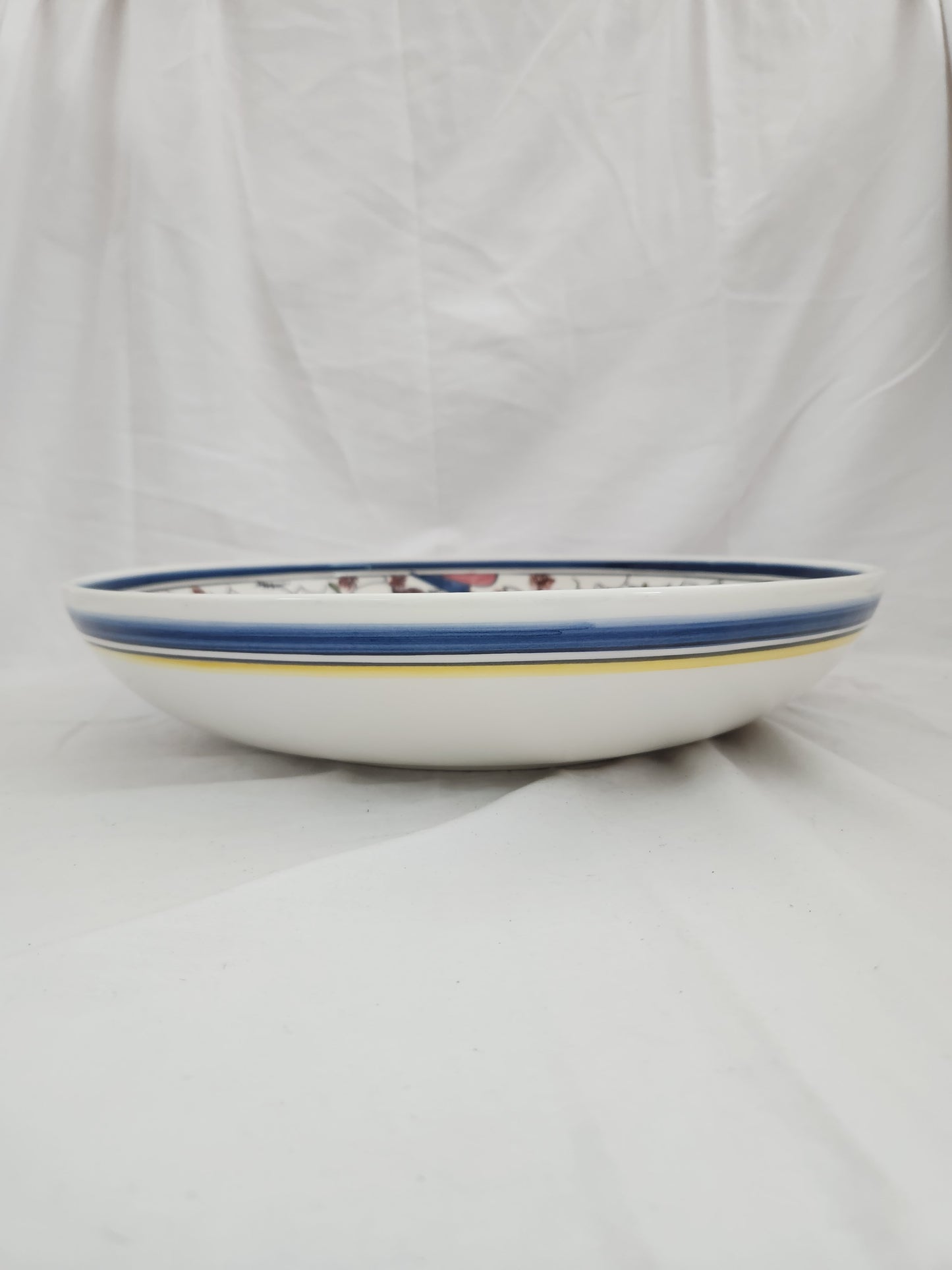 Williams Sonoma Nazari Hand Painted 14-1/2" Serving Bowl (flawed)