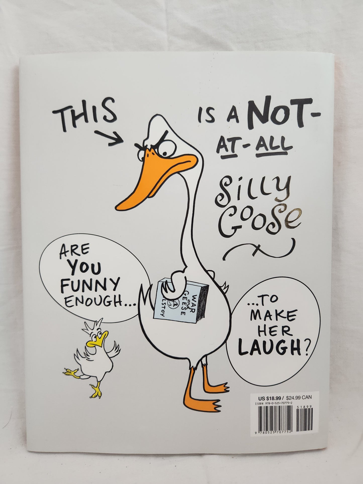 Jimmy Kimmel The Serious Goose - Signed Hardcover