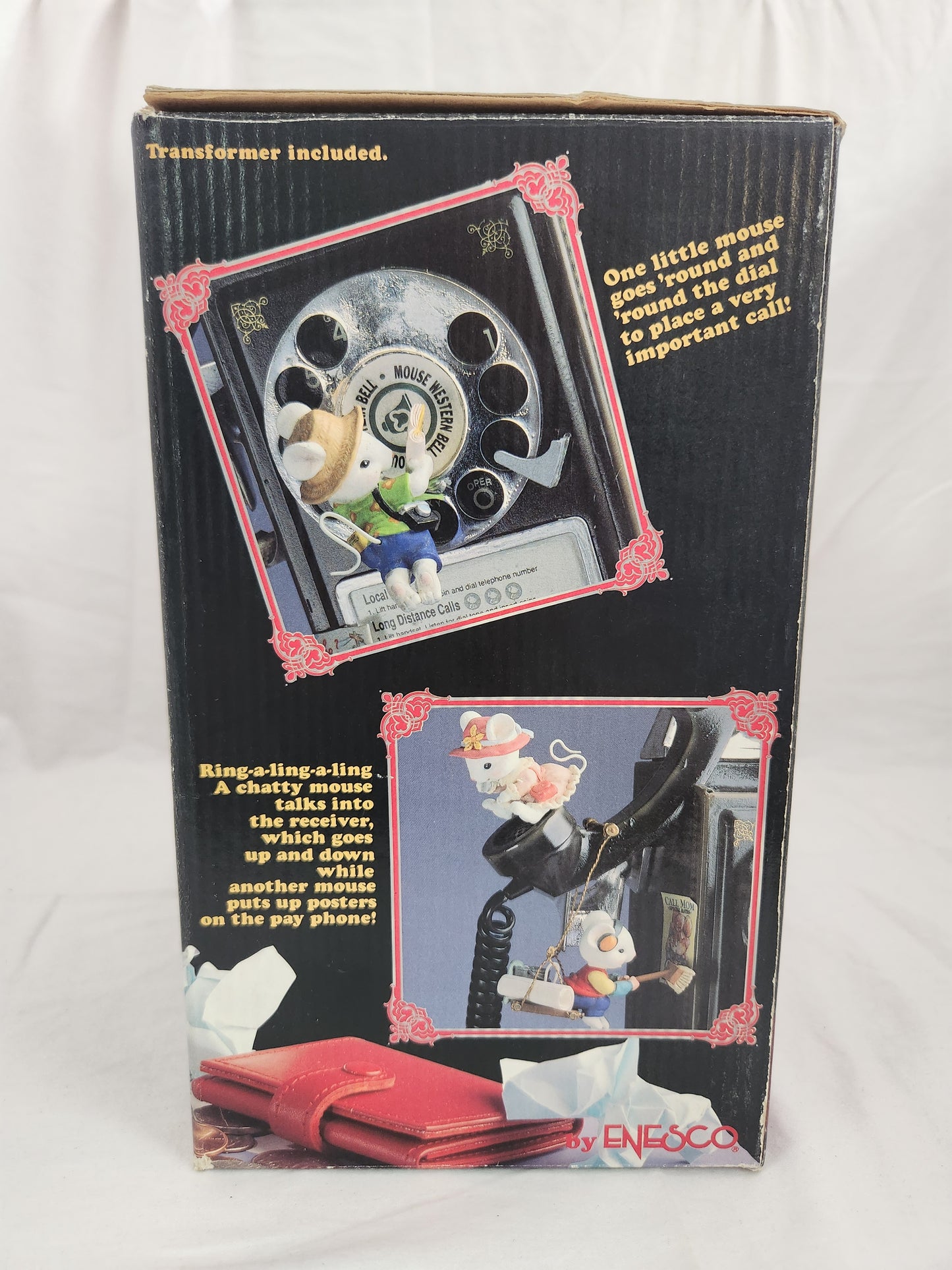 1992 Enesco "Party Line" Deluxe Action Musical Telephone