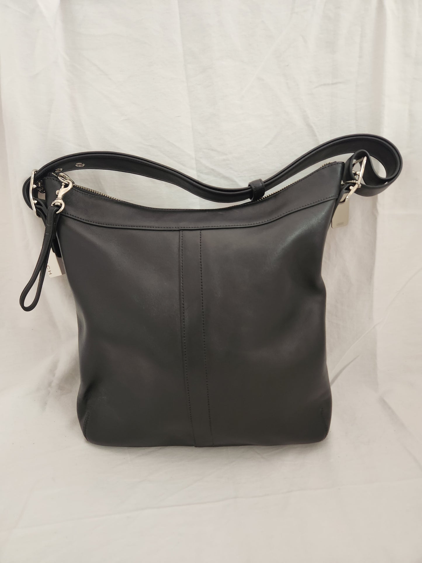 Coach 9188 Black Slim Duffle Crossbody Bag - Size: MD