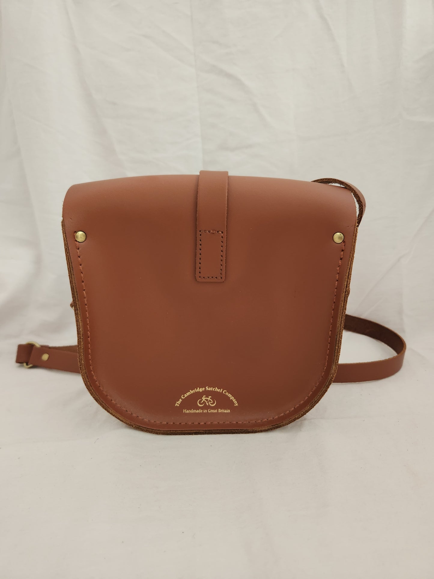 The Cambridge Satchel Company Brown Crossbody Saddle Bag