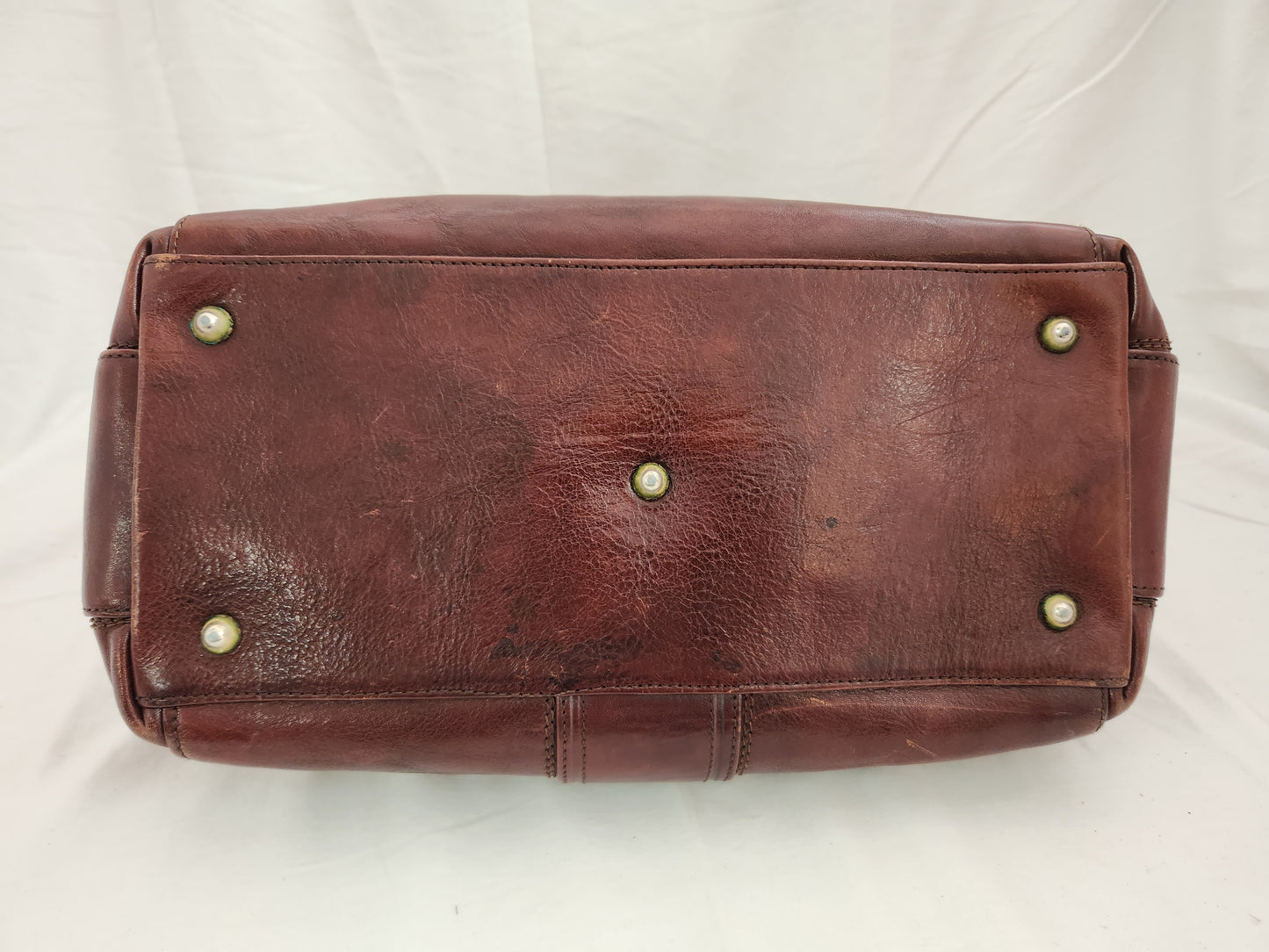 Marino Orlandi Burgundy Hand/Shoulder Bag