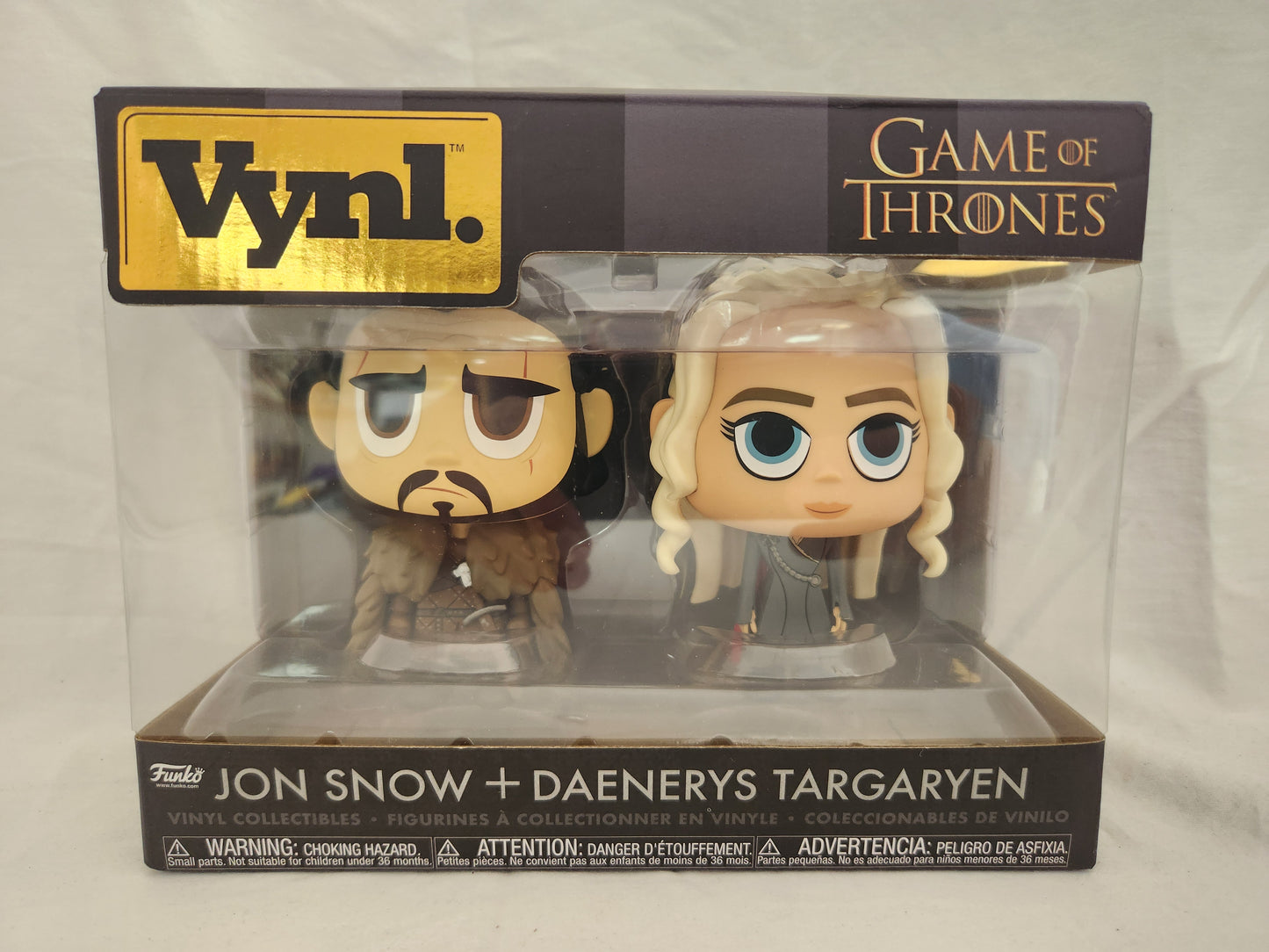 Funko Vynl Game of Thrones Jon Snow and Daenerys Targaryen Collectible Figure