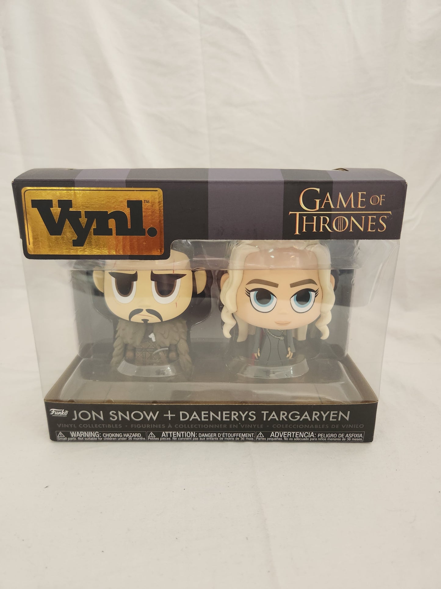 Funko Vynl Game of Thrones Jon Snow and Daenerys Targaryen Collectible Figure